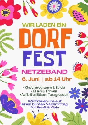 Dorffest Netzeband 2026