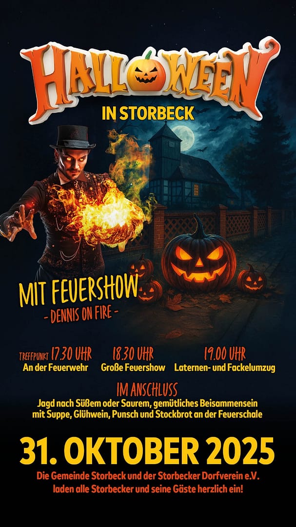 Halloween in Storbeck 2025