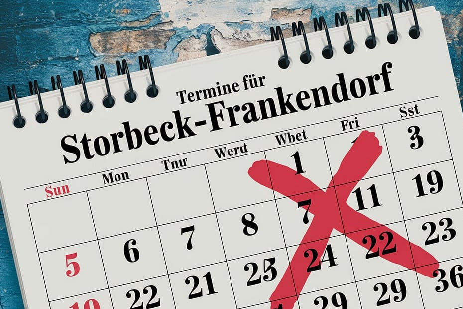 Termine für Storbeck-Frankendorf