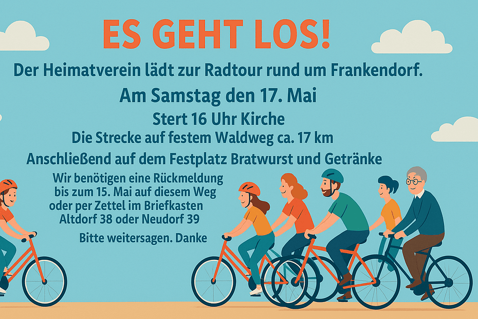 Fahrradtour Frankendorf